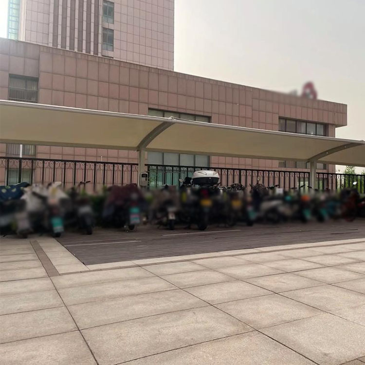 泾源县膜结构电动车棚